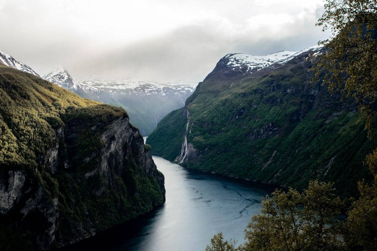 Geirangerfjord di Norwegia