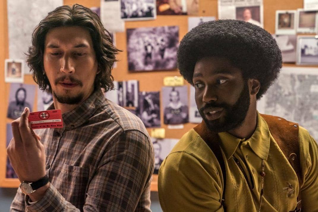 adegan dalam film BlacKkKlansman