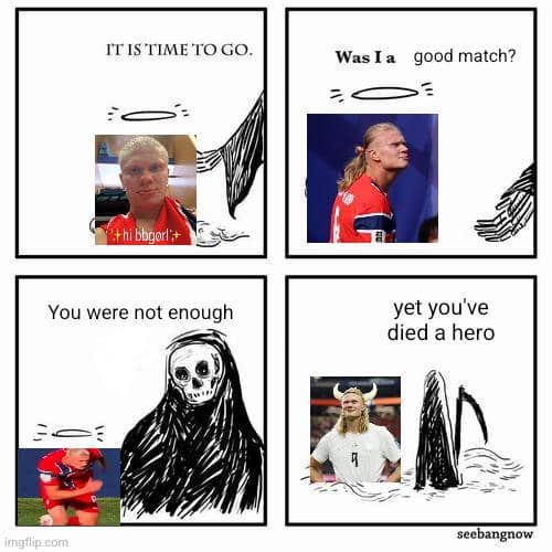 meme reaksi warganet Norwegia pulang