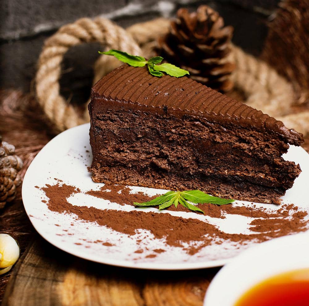 ilustrasi chocolate cake