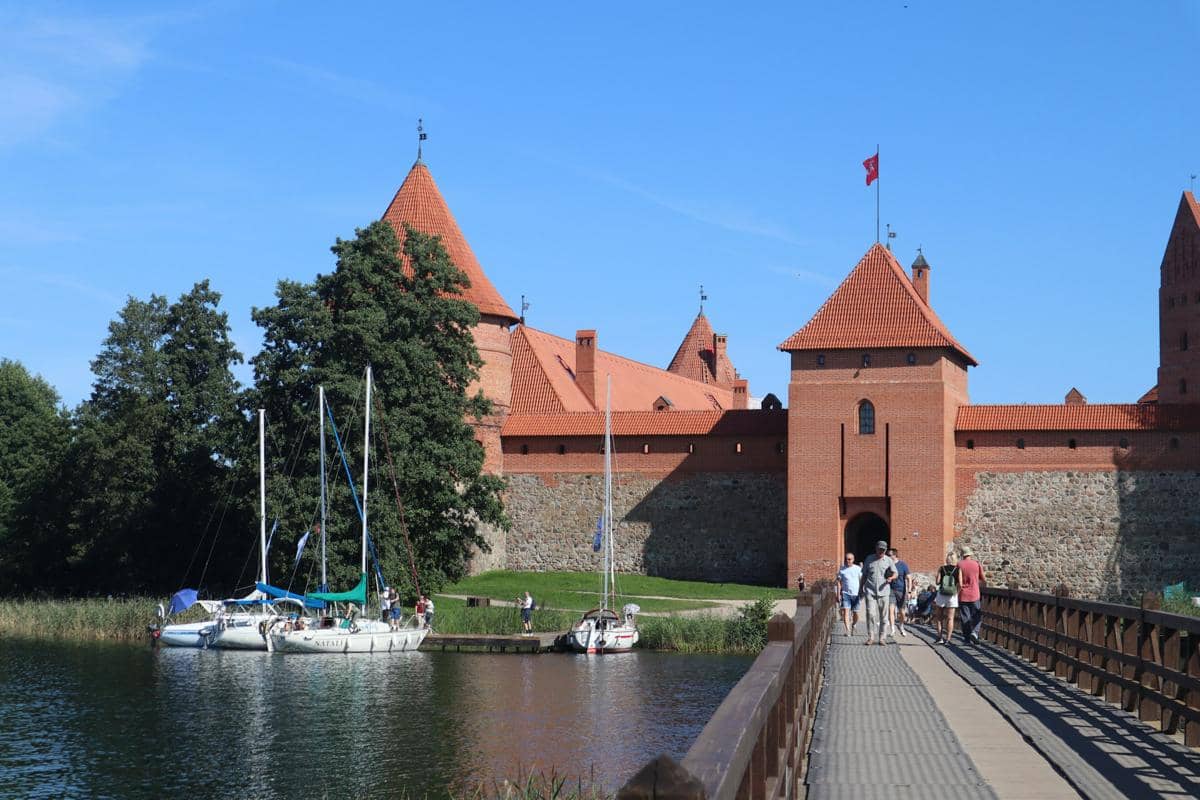 Kastil Trakai, Lithuania