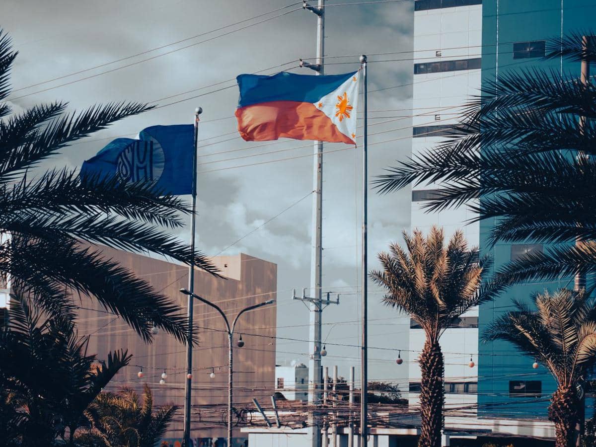 ilustrasi bendera Filipina