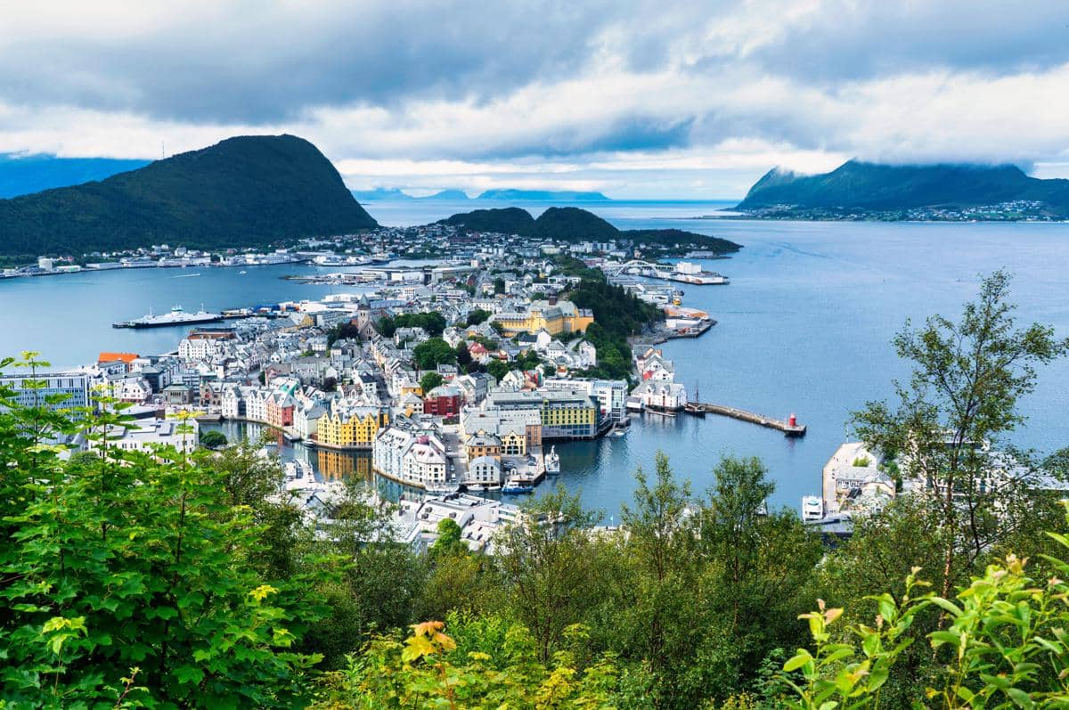 Kota Alesund, Norwegia