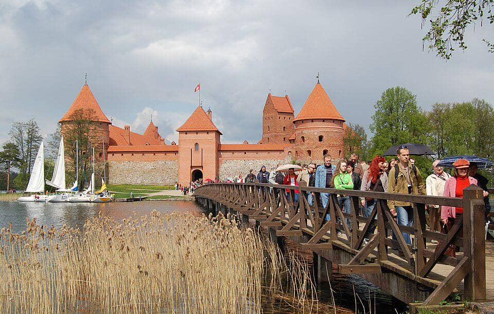 Kastil Trakai, Lithuania