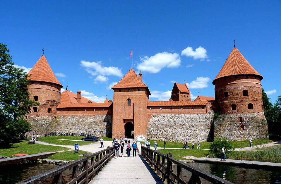Kastil Trakai, Lithuania