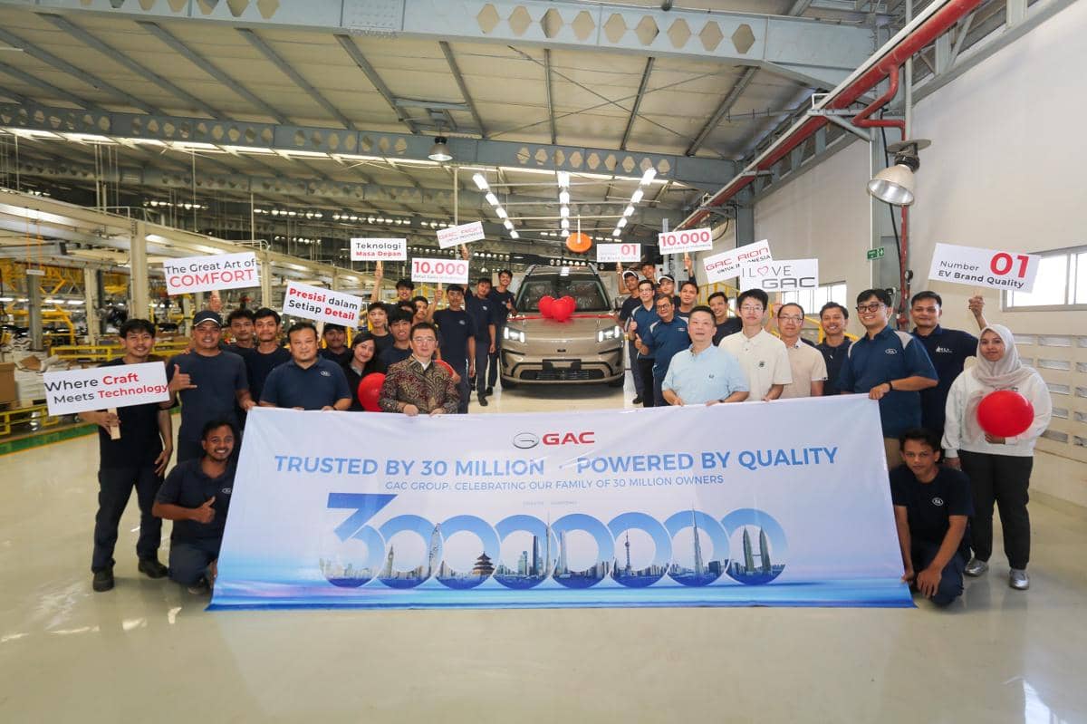 GAC Produksi 30 Juta Mobil, Indonesia Jadi Pasar Strategis