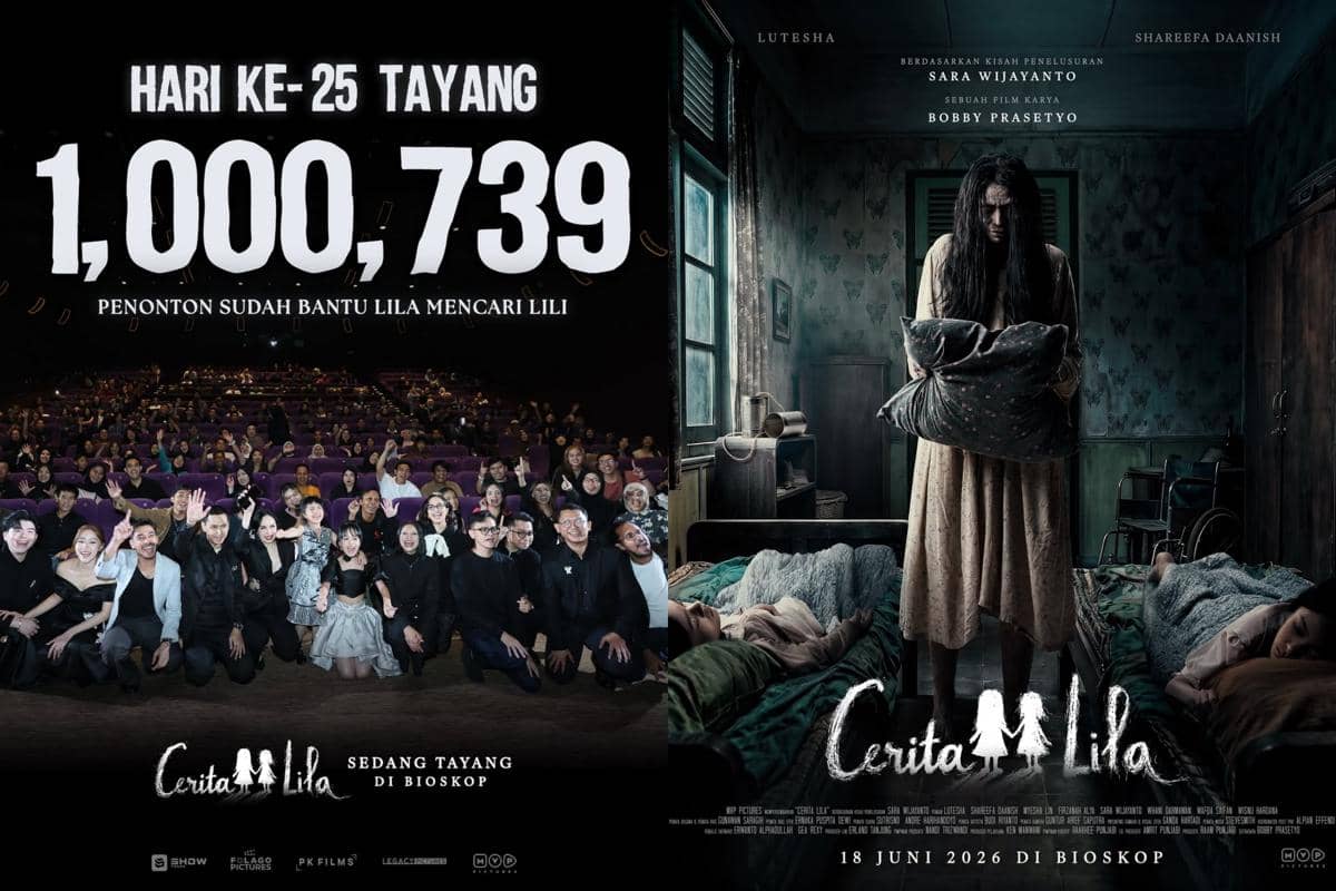 Film Cerita Lila Raih 1 Juta Penonton di Hari ke-25 Tayang