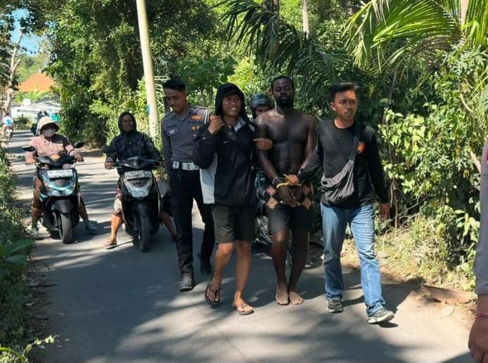 WNA Mencuri di Nusa Penida, Dikejar Sampai ke Bukit