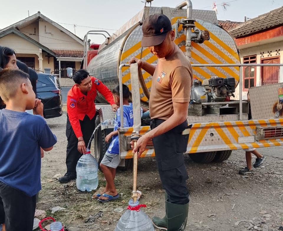 Dua Wilayah Kota Bogor Alami Kekeringan, 12 Ribu Liter Air Disalurkan
