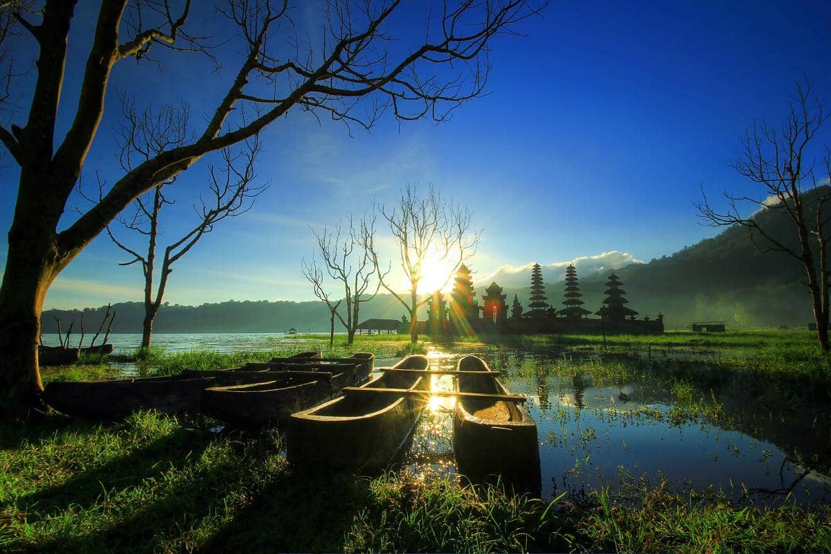 Potret Danau Tamblingan, Bali