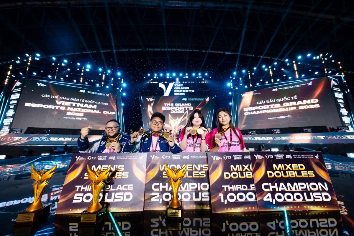 Tim Indonesia Sapu Bersih 3 Juara Audition Grand Esports Vietnam 2026!