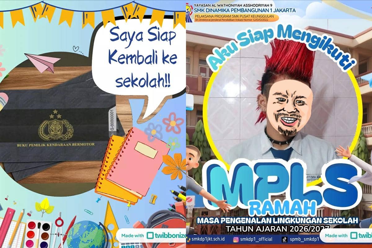10 Foto Kocak Peserta MPLS 2026, Dimarahin Gurunya Gak, nih?
