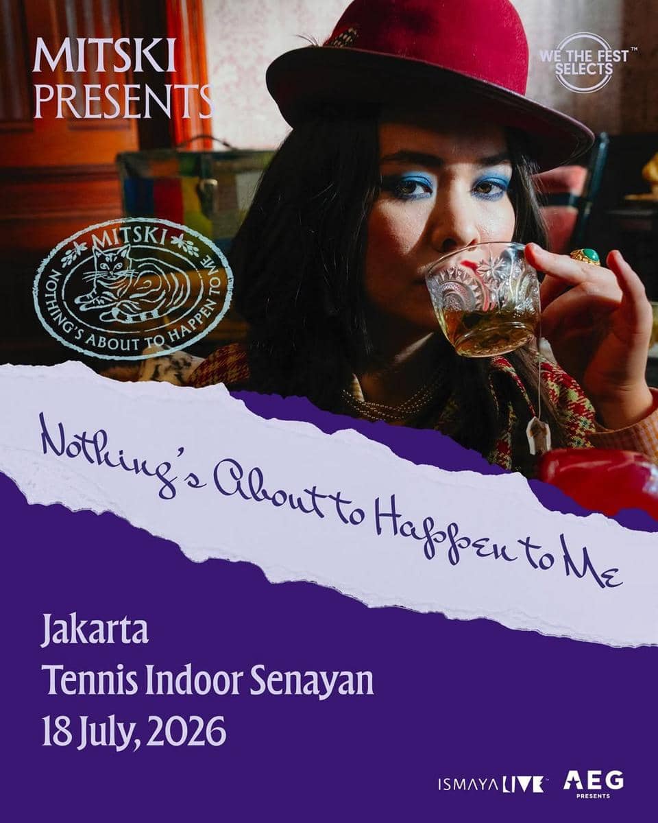 poster konser Mitski 