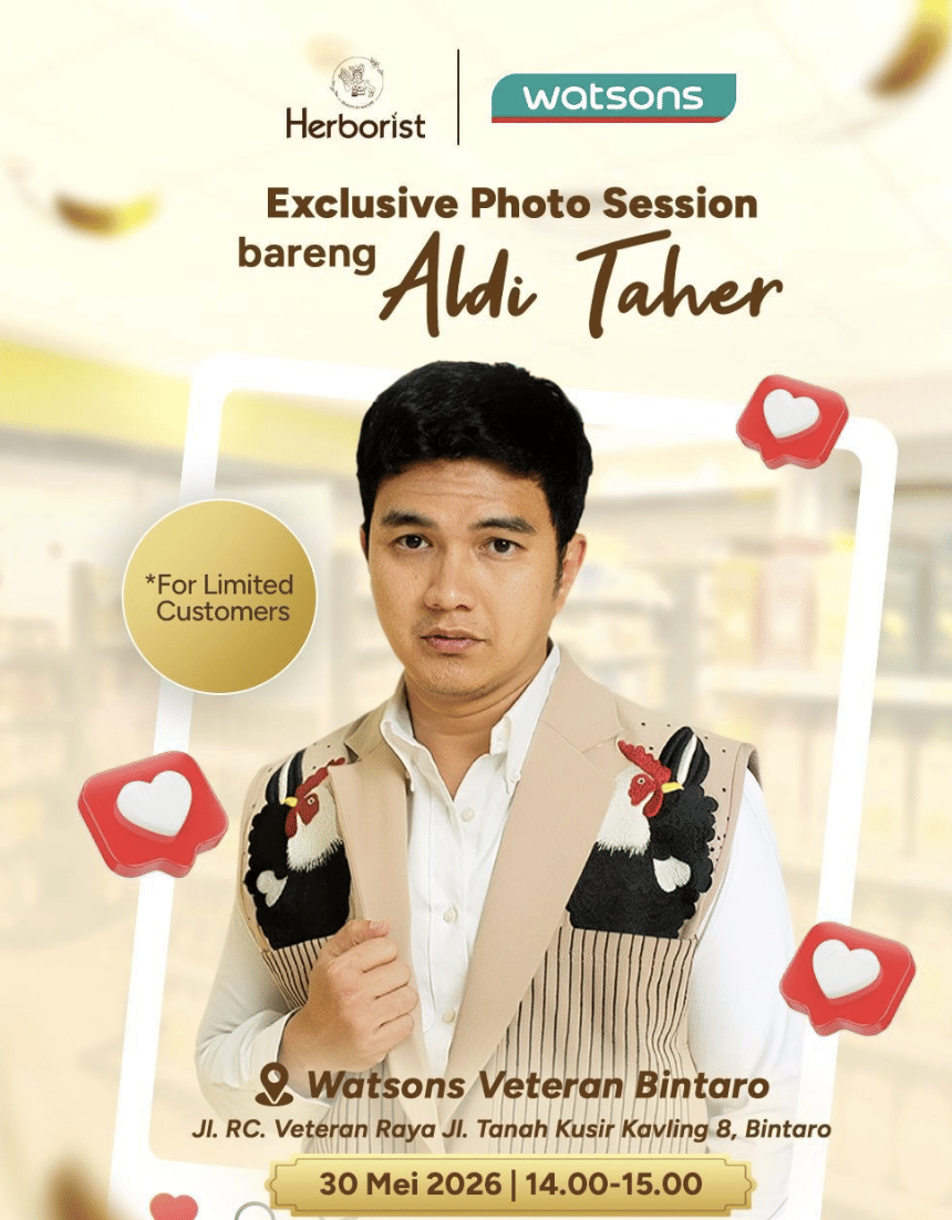 Aldi Taher jadi BA 