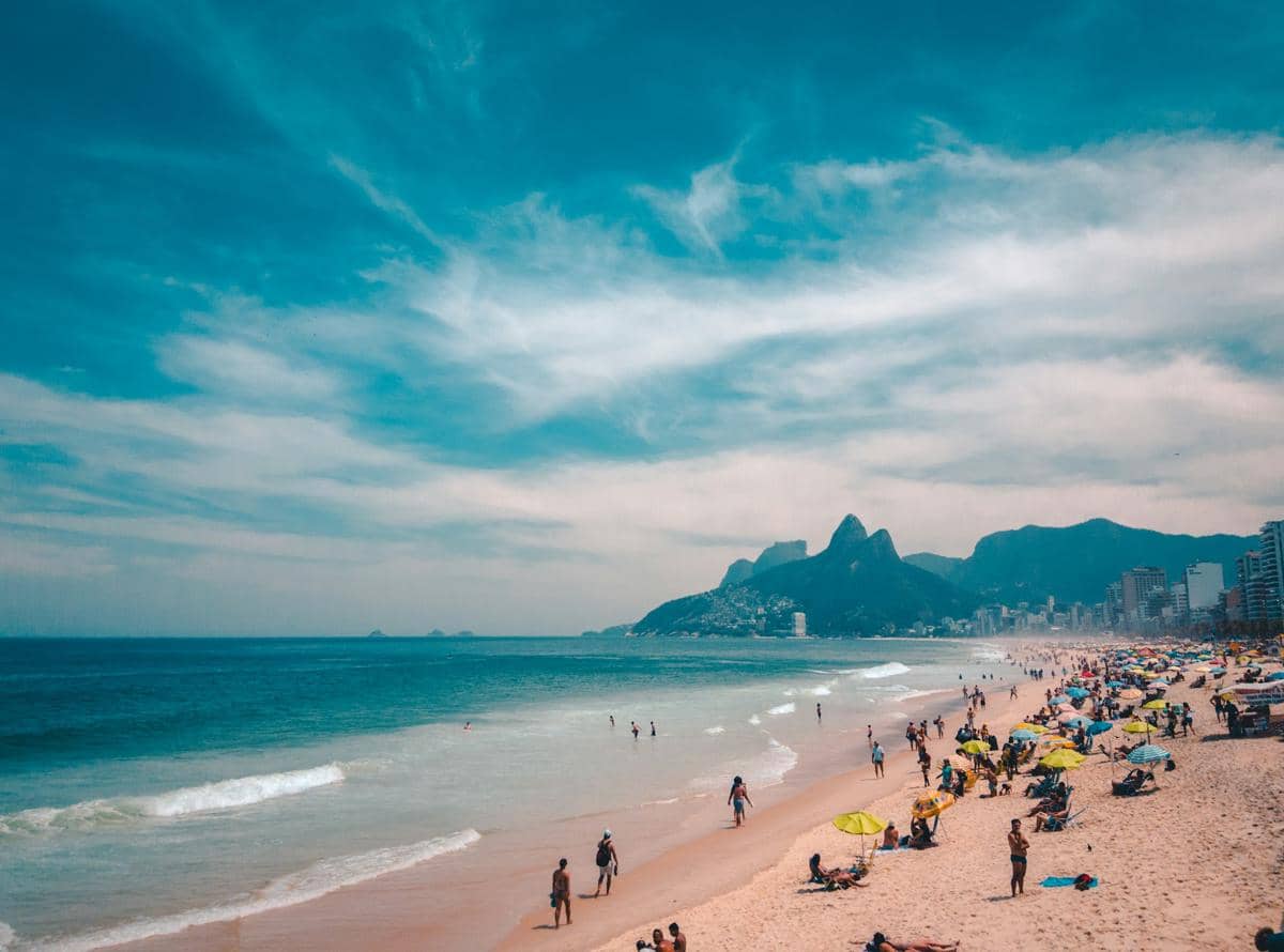 Potret pantai di Brasil