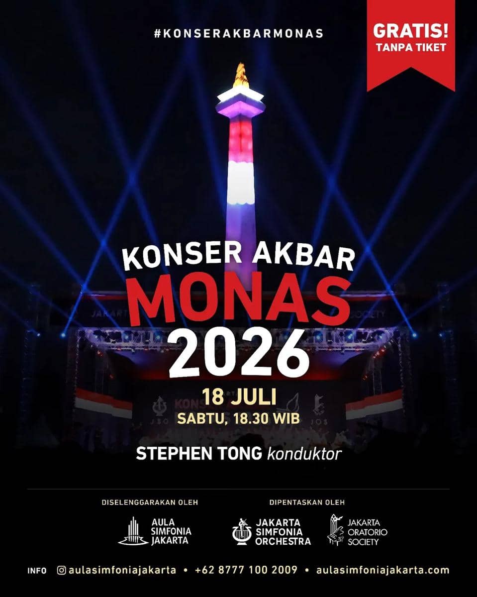 poster Konser Akbar Monas 2026 