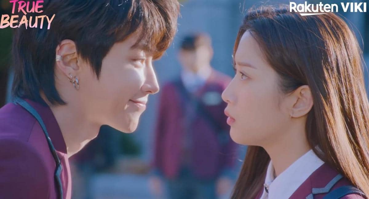 cuplikan chemistry Hwang In Yeop di True Beauty