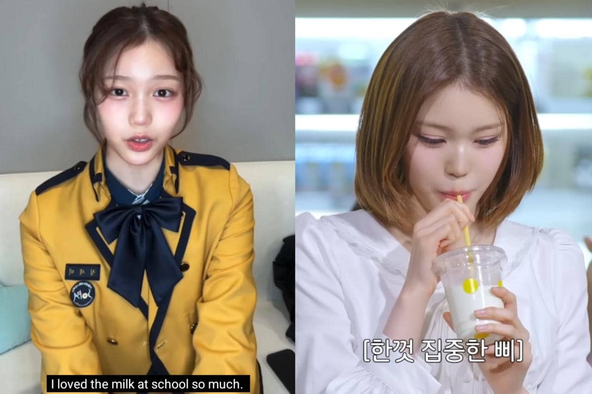 Saebi izna menyatakan dalam live Instagram kalau dirinya sudah menyukai susu sejak masih kecil dan pernah ditantang untuk menebak varian susu berdasarkan merek hanya dari mencicipinya