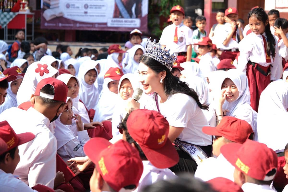 Potret Puteri Indonesia Pariwisata 2026 di Roadshow Literasi
