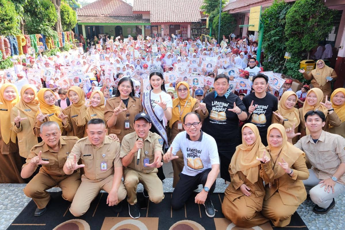 Potret Puteri Indonesia Pariwisata 2026 di Roadshow Literasi
