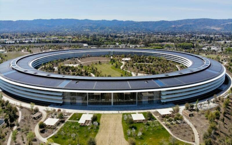ilustrasi Apple Park Office