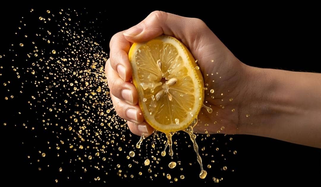 ilustrasi perasan lemon (vecteezy.com/Natallia Lafiuk)