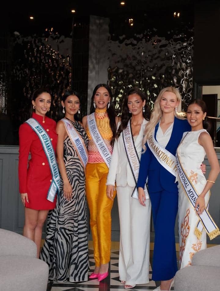 Potret Agnes Aditya Rahajeng di hari pertama miss supranational 2026