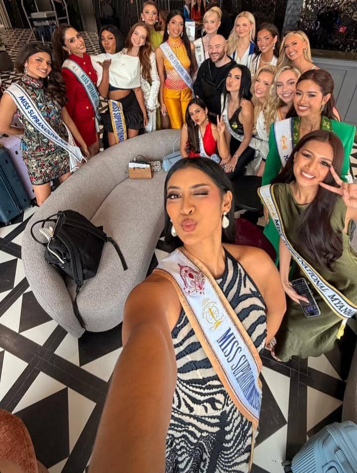 Potret Agnes Aditya Rahajeng di hari pertama miss supranational 2026