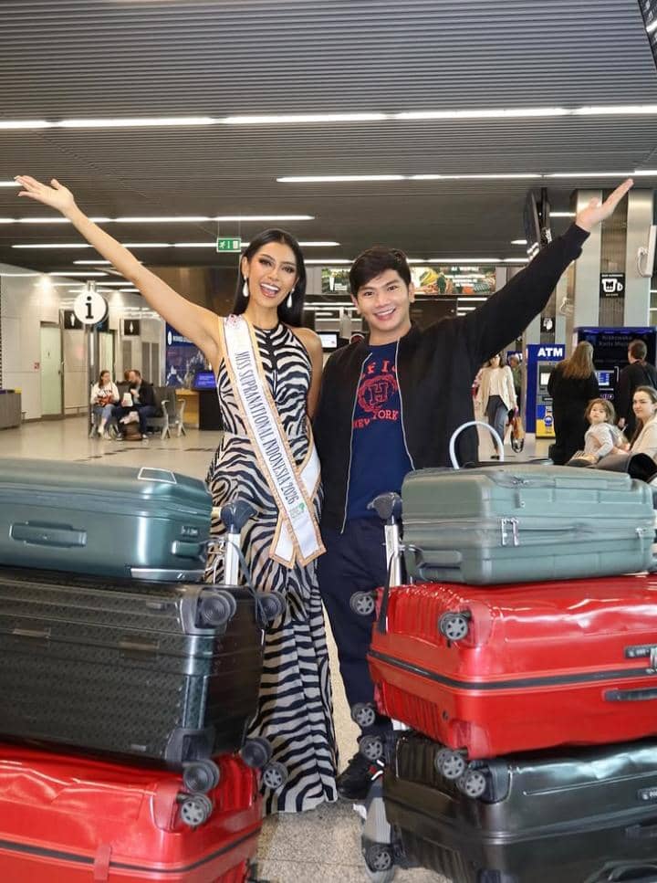 Potret Agnes Aditya Rahajeng di hari pertama miss supranational 2026