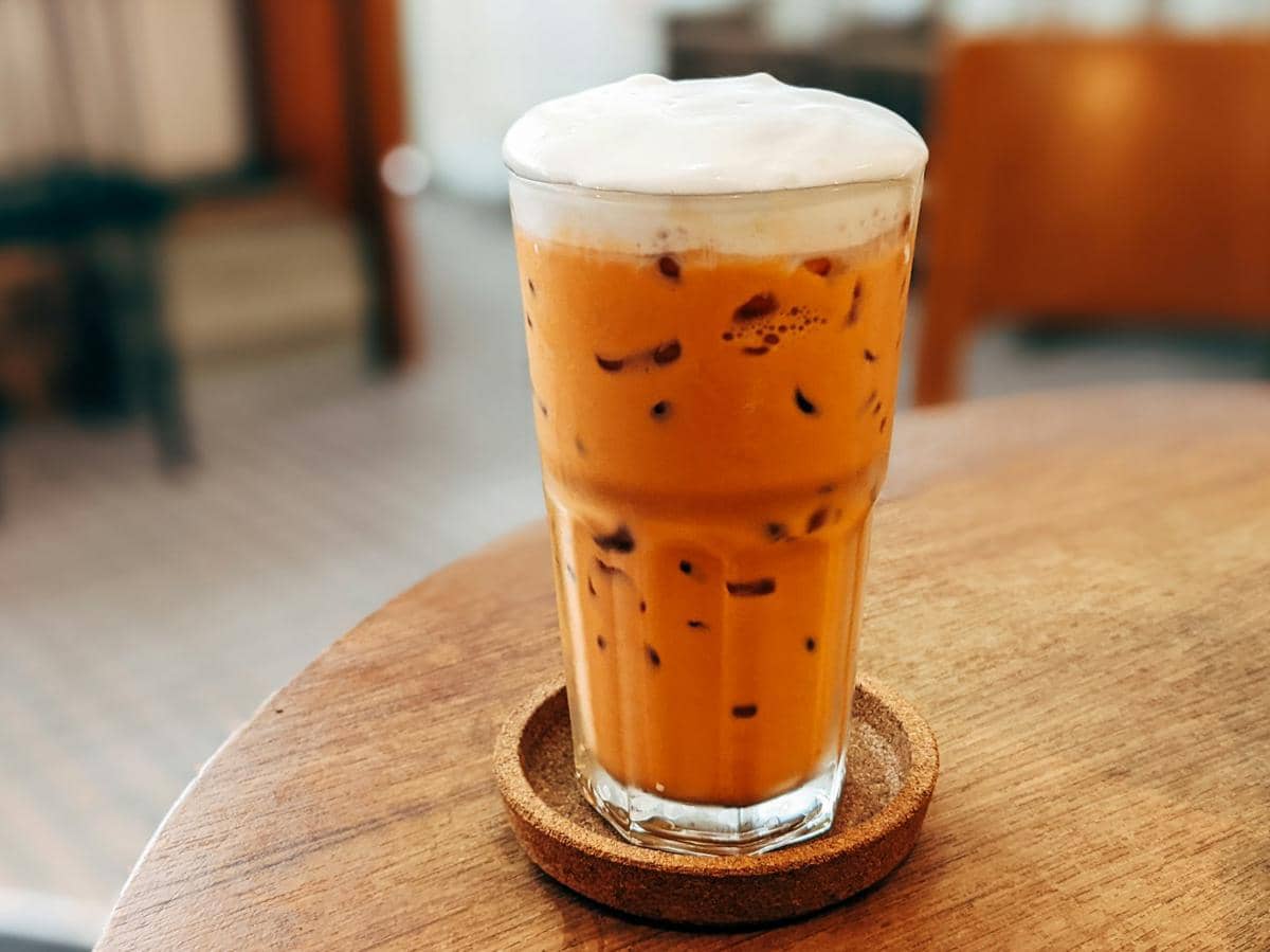ilustrasi Thai tea