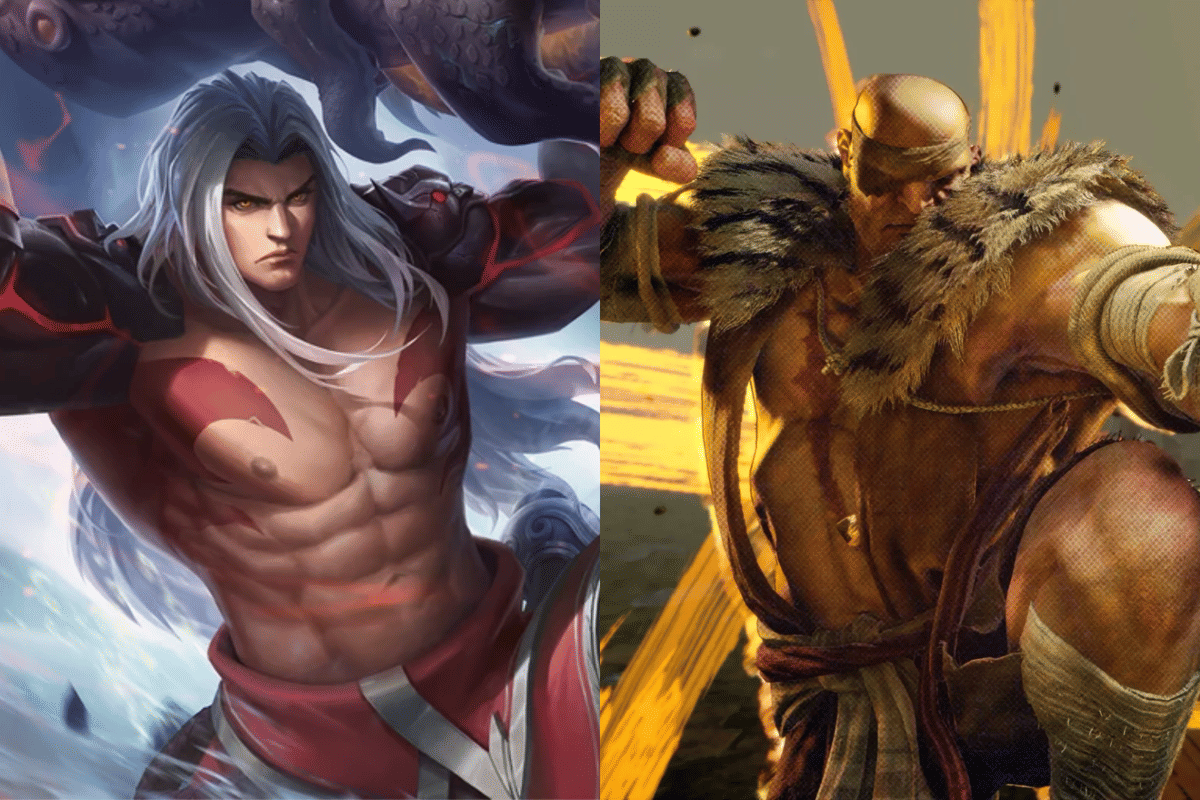 Badang MLBB x Sagat SF6