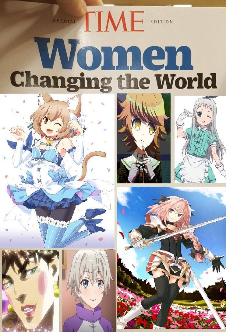 meme anime tentang hal mencurigakan