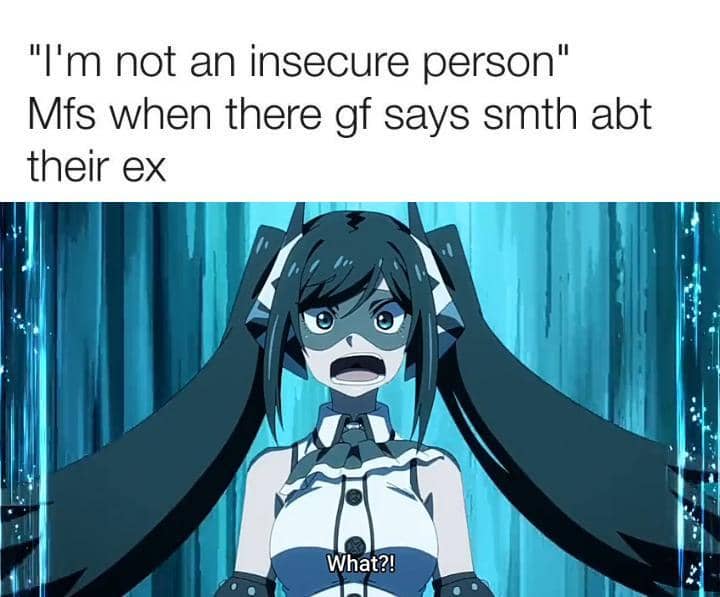 meme anime tentang mantan