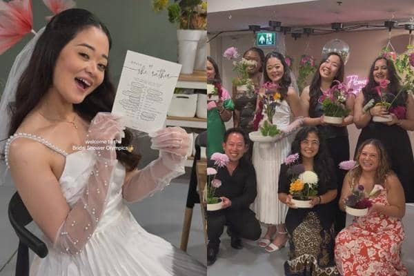 Potret Bridal Shower Gisela Cindy, Rangkai Bunga Bareng Sahabat