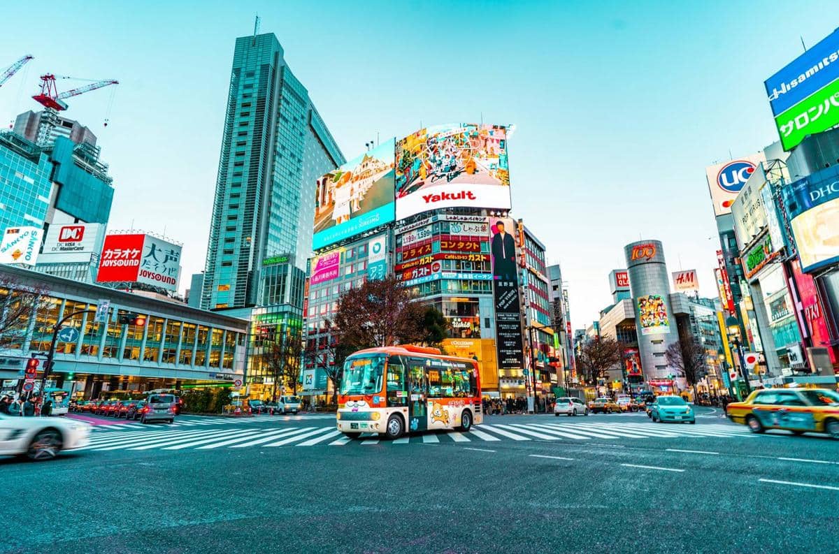 ilustrasi Tokyo, Jepang