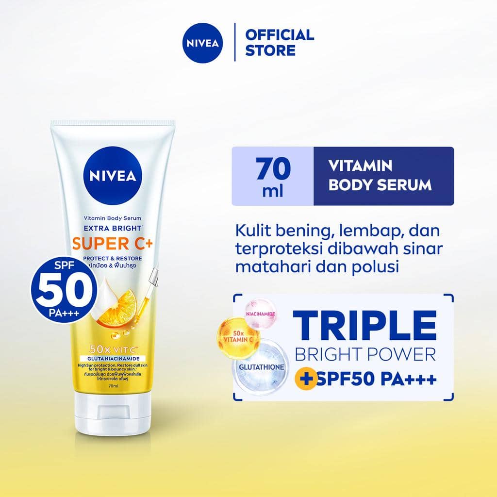 Nivea Body Serum Extra Bright Super C+