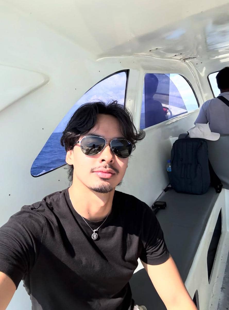 Fattah Syach liburan di Lombok (instagram.com/fattsyach)