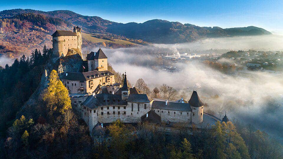 Kastil Orava di Slovakia