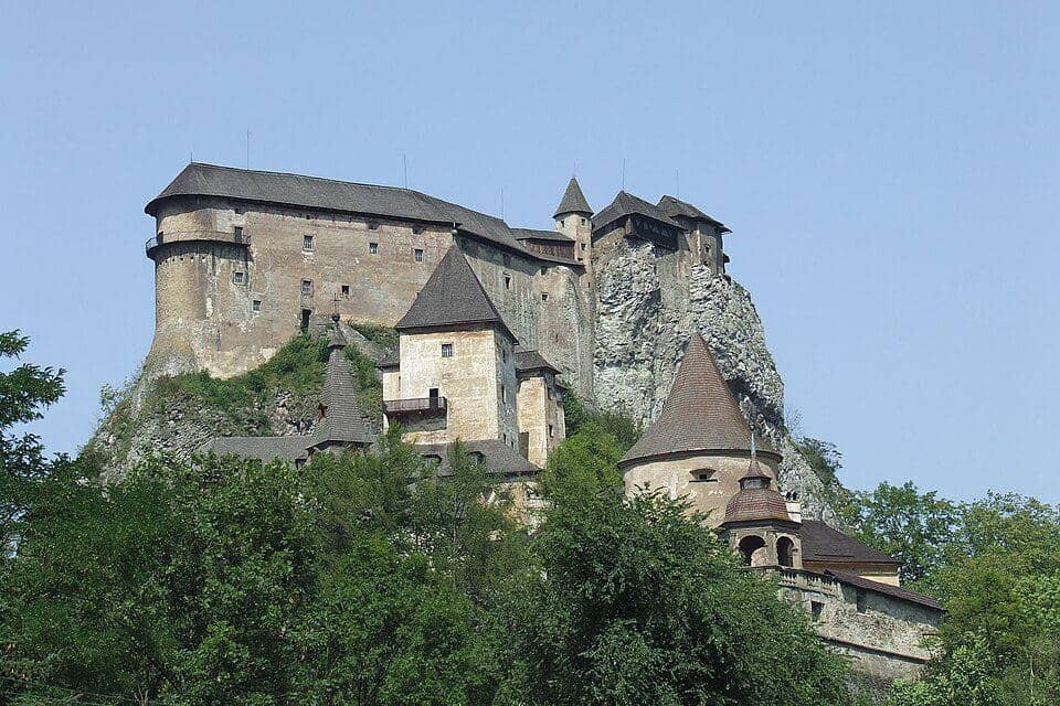 Kastil Orava di Slovakia