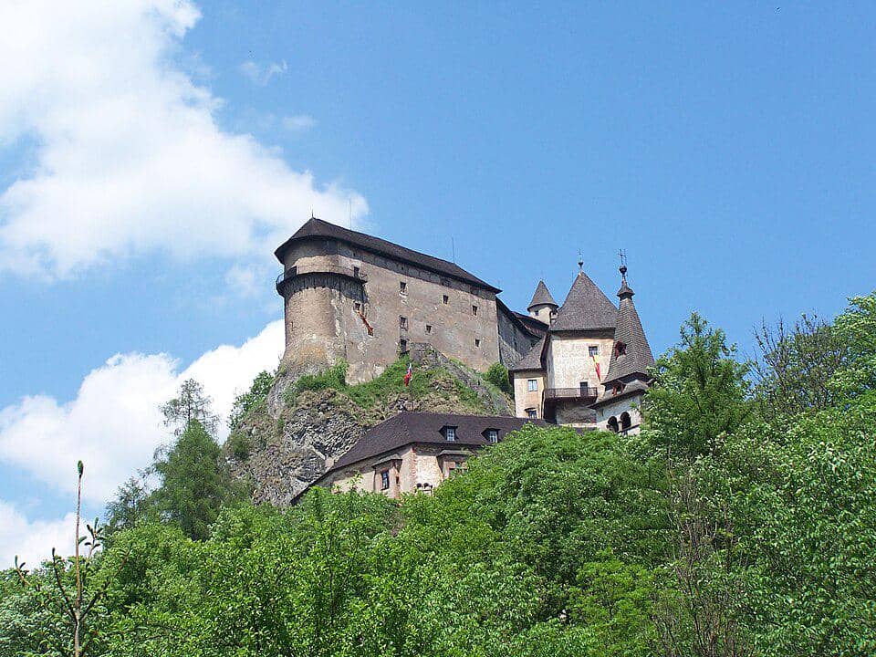 Kastil Orava di Slovakia