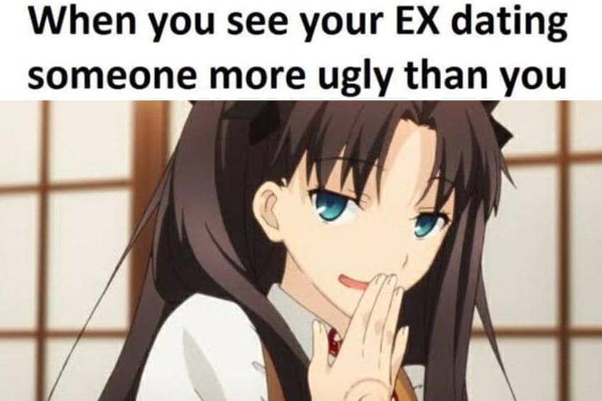 8 Meme Anime tentang Mantan, Pacar Baru Doi Gak Lebih Baik?
