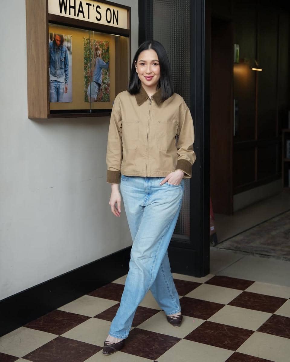 ide outfit casual chic ala Agatha Pricilla