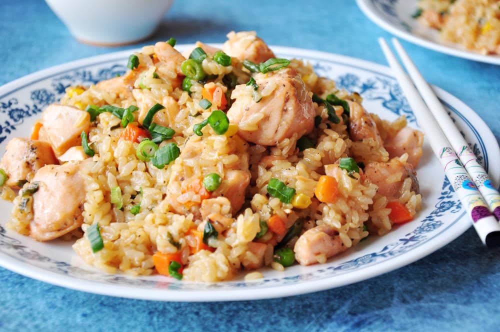 Resep Nasi Goreng Mentega Salmon yang Gurih untuk Bekal Anak