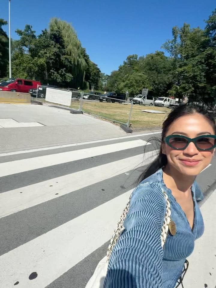 Tyna Dwi Jayanti jalan-jalan di Kota Bruges