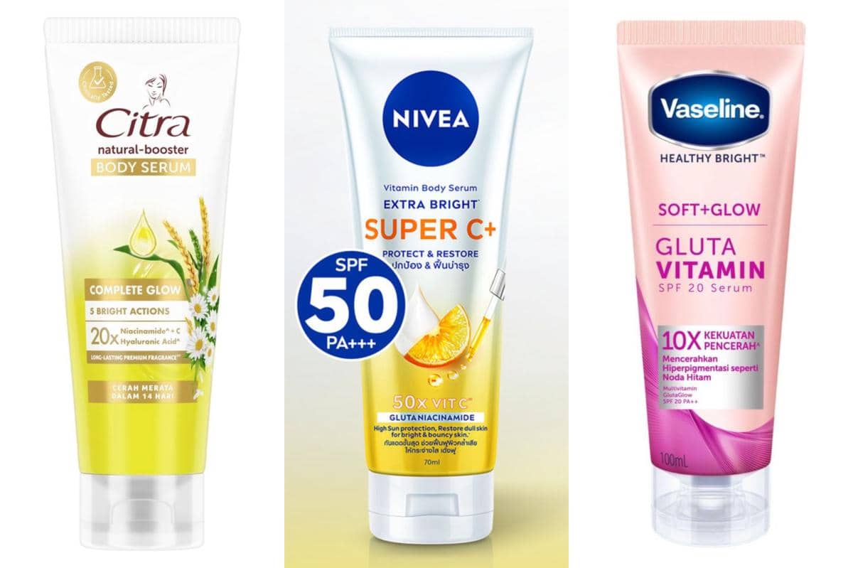 5 Body Serum Mengandung Vitamin C, Kulit Cerah Tanpa Rasa Lengket