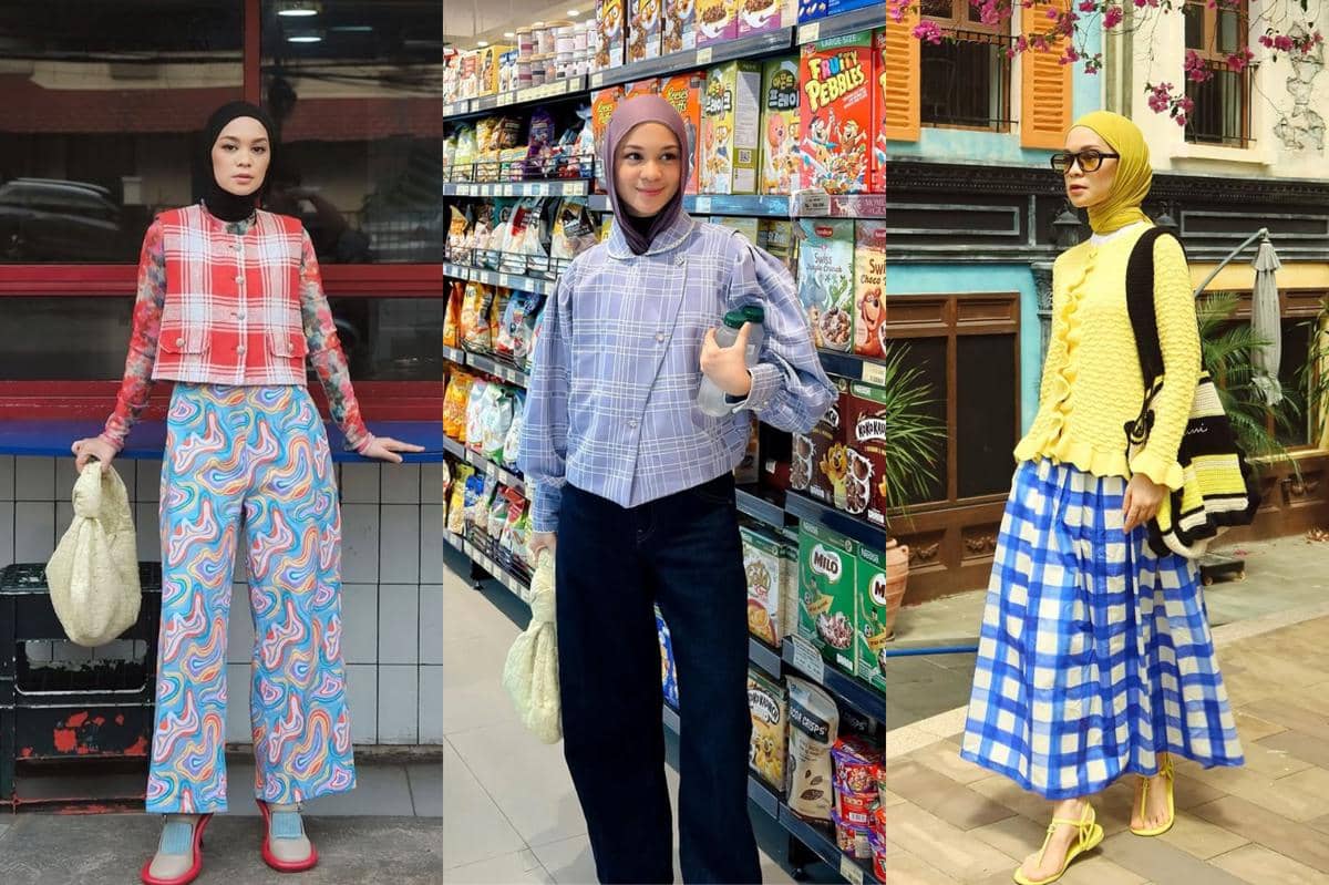7 Padu Padan Outfit Kotak-kotak ala Tantri Namirah, Main Character!