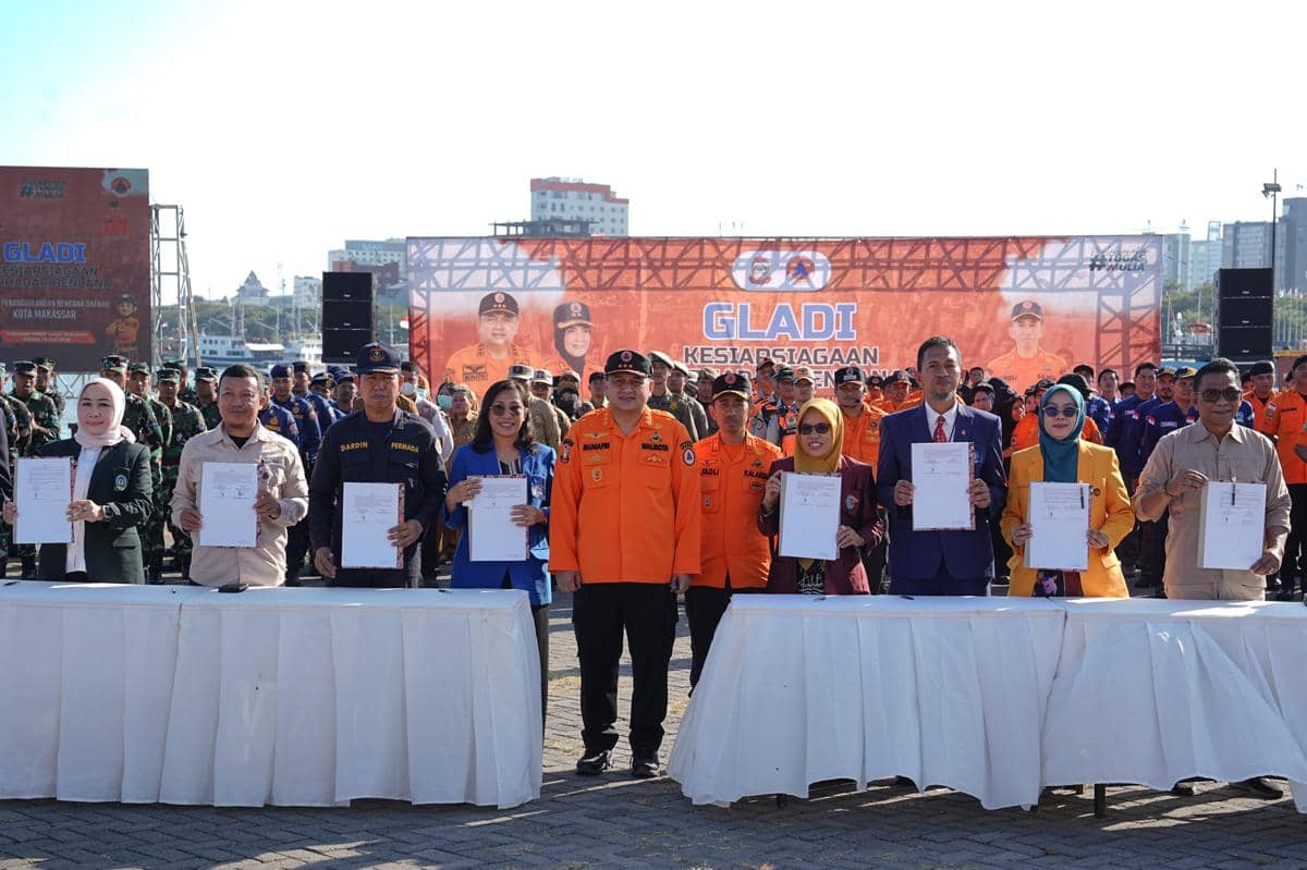 Makassar Targetkan 23 Ribu Mahasiswa Jadi Agen Mitigasi Bencana
