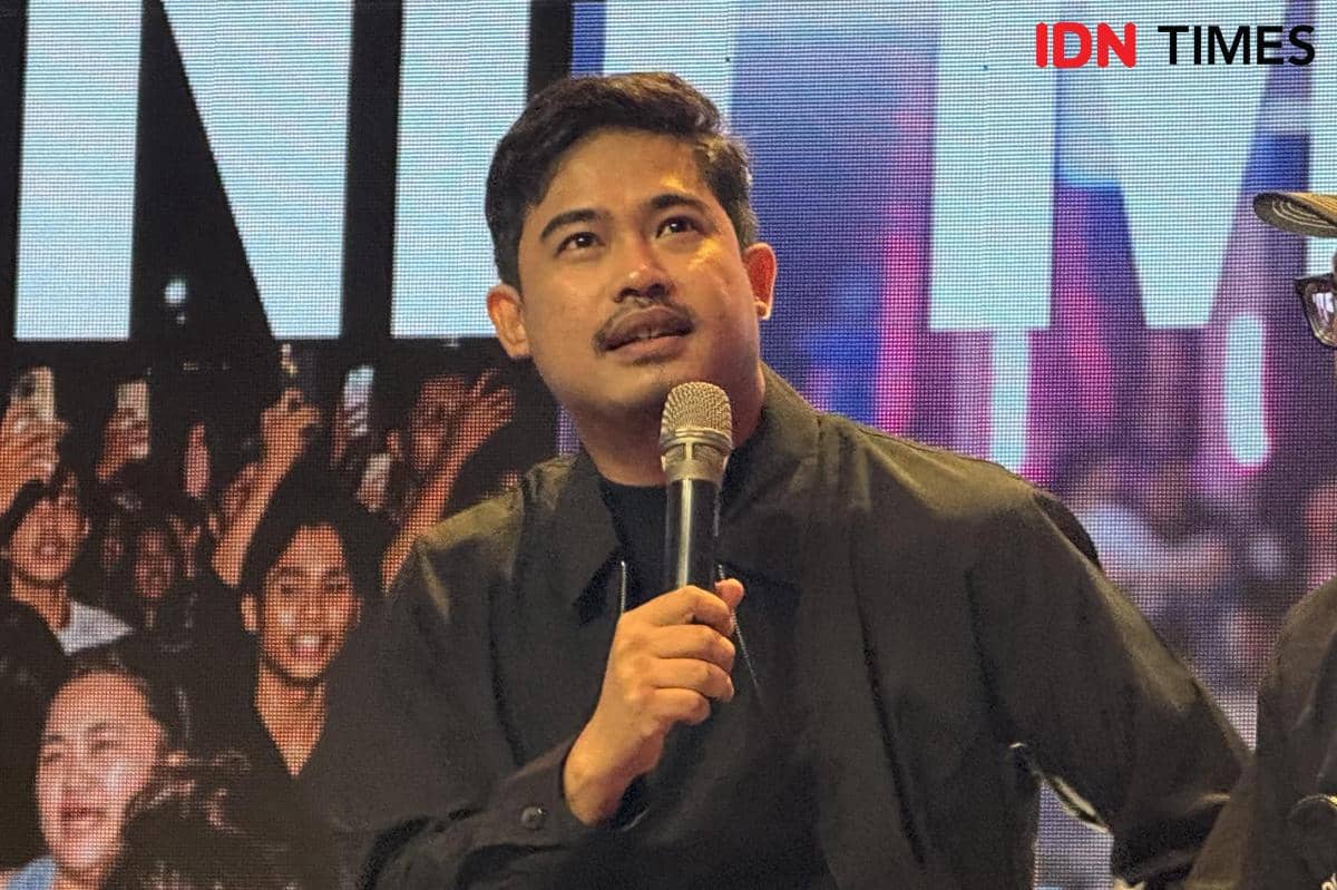 tim di balik The Sounds Project 2026 dalam konferensi pers pada Selasa (14/7/2026)