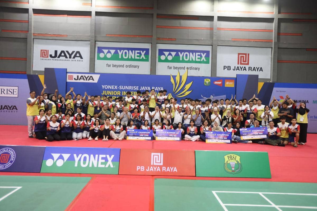 Jaya Raya Pertahankan Status Juara Umum di Turnamen Junior Internasional