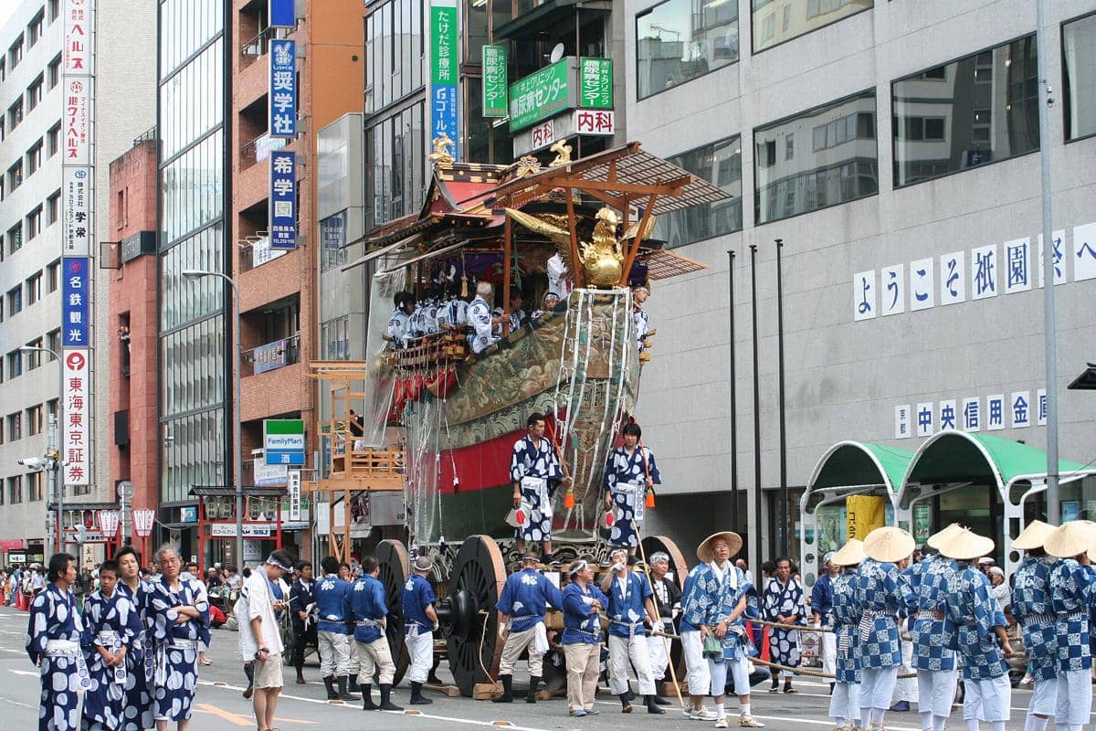 Potret Parade Gion Matsuri